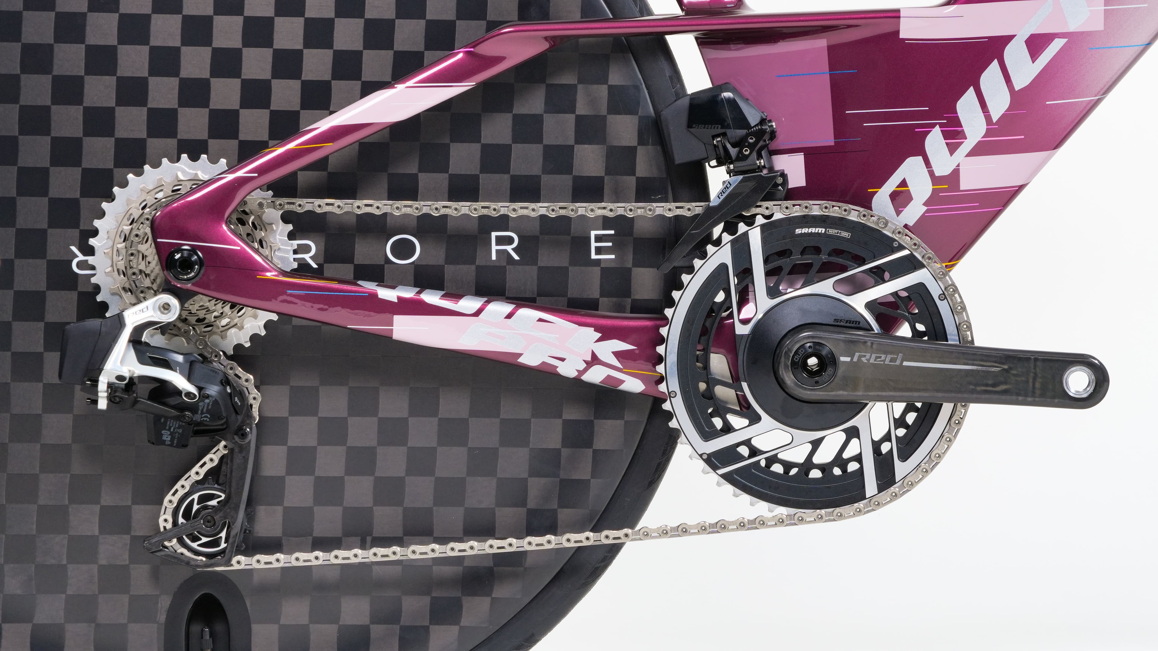 Quick Pro TR:ONE — трансмиссия и колёса RORE